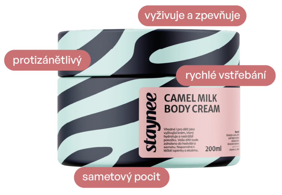 Kosmetika s velbloudím mlékem