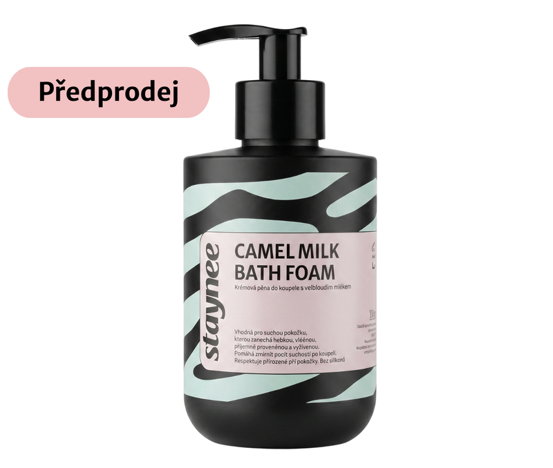 Hydratační Pěna do koupele s velbloudím mlékem 300ml